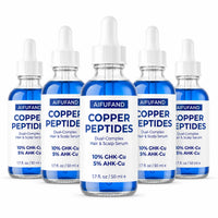 AIFUFAND GHK-Cu and AHK-Cu peptide hair serum, 5 bottles